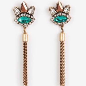 Cactus & Clover Jewel Fringe Earrings